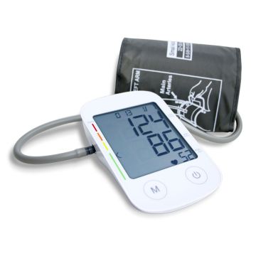 Arm and wrist digital blood pressure monitors