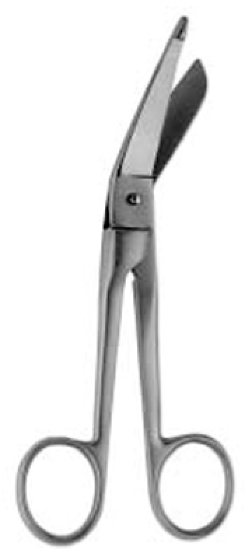 Tesouras para bandagens modelo CRUZ VERMELHA