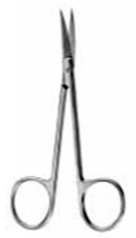 Tijeras para cirugia. Modelo IRIS STANDARD. Redondas. Curvas.