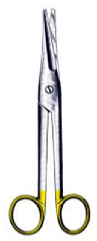 Tijeras modelo MAYO-NOBLE 17 cm filos de corte TC