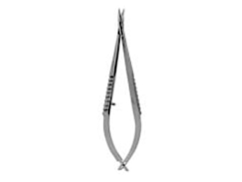 VANNAS Mikrosakset iridektomiaan, 8 cm