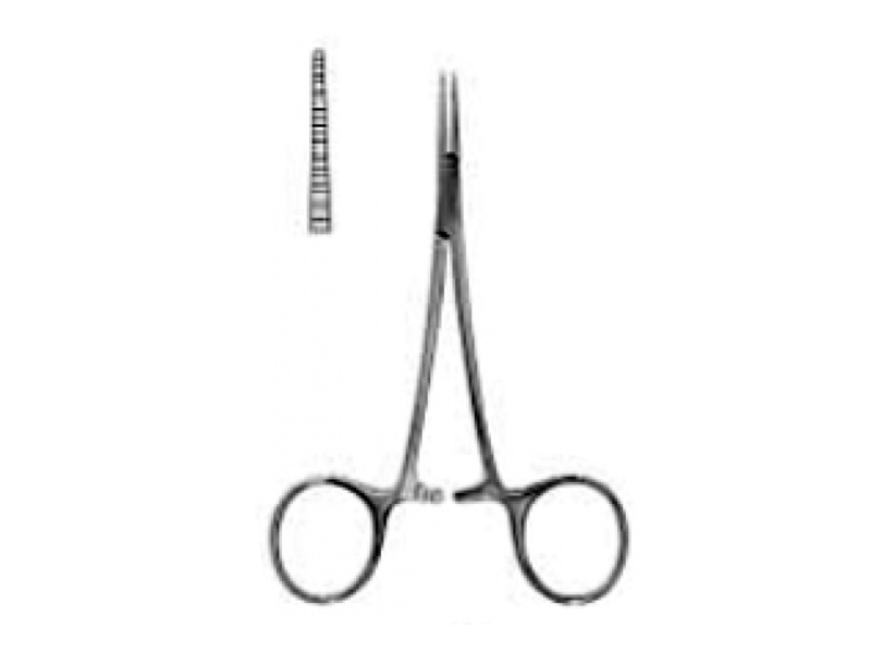MIkro Hemostaasi pihti, Halsted-Mosquito, suora