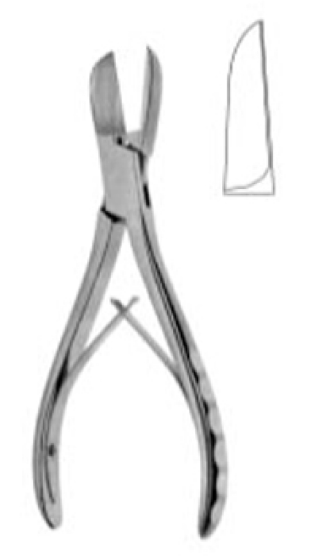 Pinza cortante para huesos. Modelo LISTON.