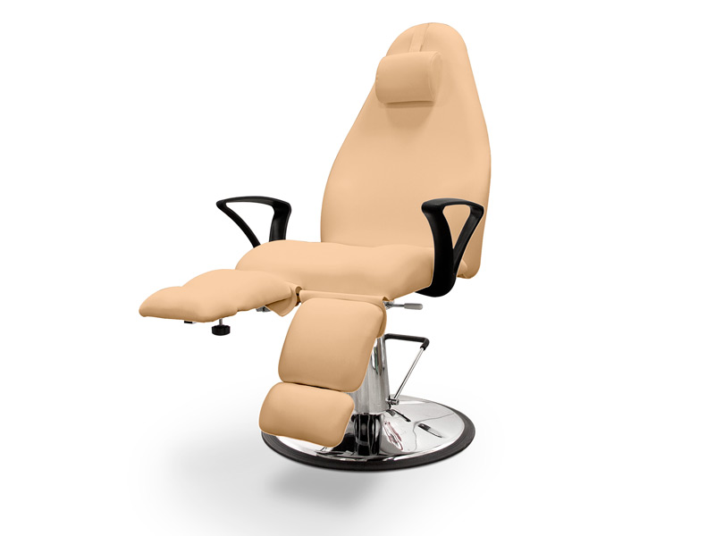 Rotating hydraulic chair 3 sections with legrests