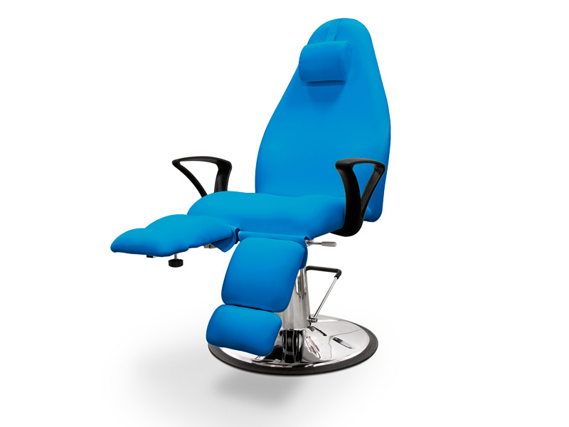 Drehbarer hydraulischer 3 teiliger Sessel  mit Beinablagen Aufteilung