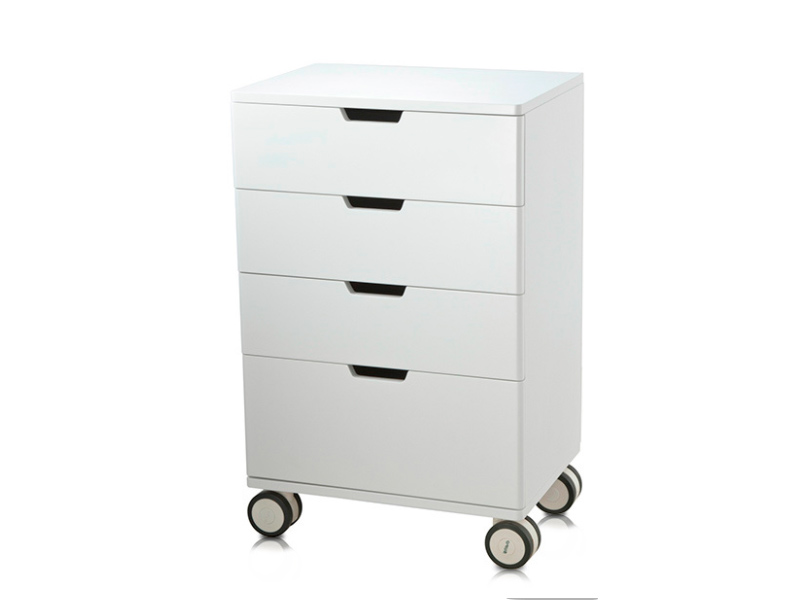 Beauty Salon Trolley with 4 Drawers