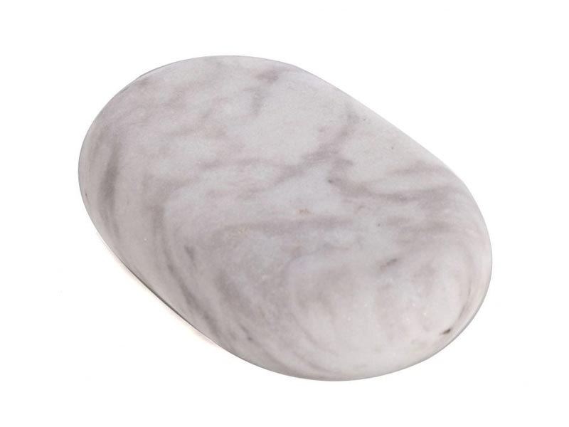 Pierres en marbre froides pour thérapie. 12 unités 6,5 cm x 5 cm
