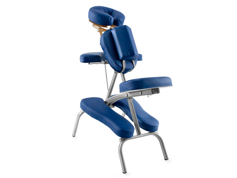 Therapy and massage chair, aluminium