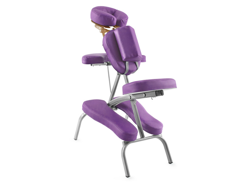Therapy and massage chair, aluminium