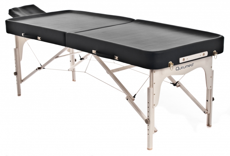 Kannettava puinen hierontapöytä, 224x75 cm, korotetulla reunuksella