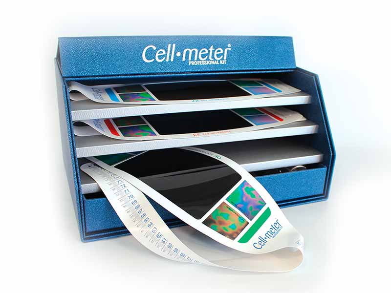 Cell Meter Professional Kit para deteção de celulite e o seu nível
