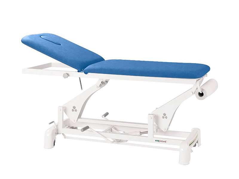 Lettino idraulico a 2 corpi, colore java 57