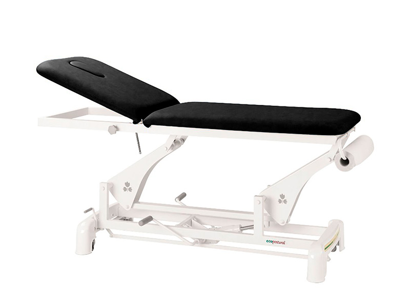 Lettino idraulico a 2 sezioni