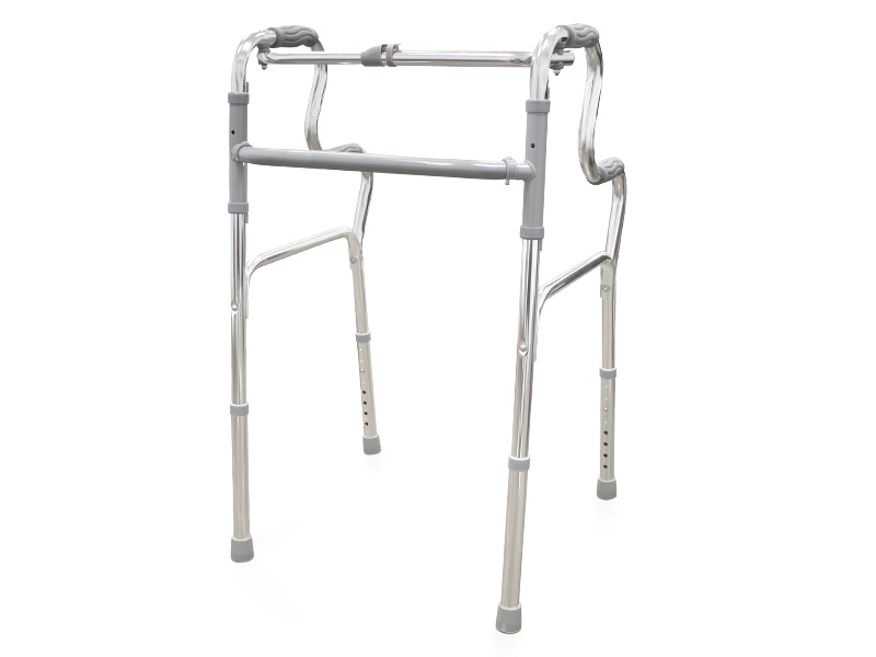 Aluminiumpromenad med ergonomiska armstöd