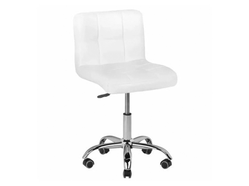 Sgabello per Estetista Professionale Trapuntato con Pompa Idraulica