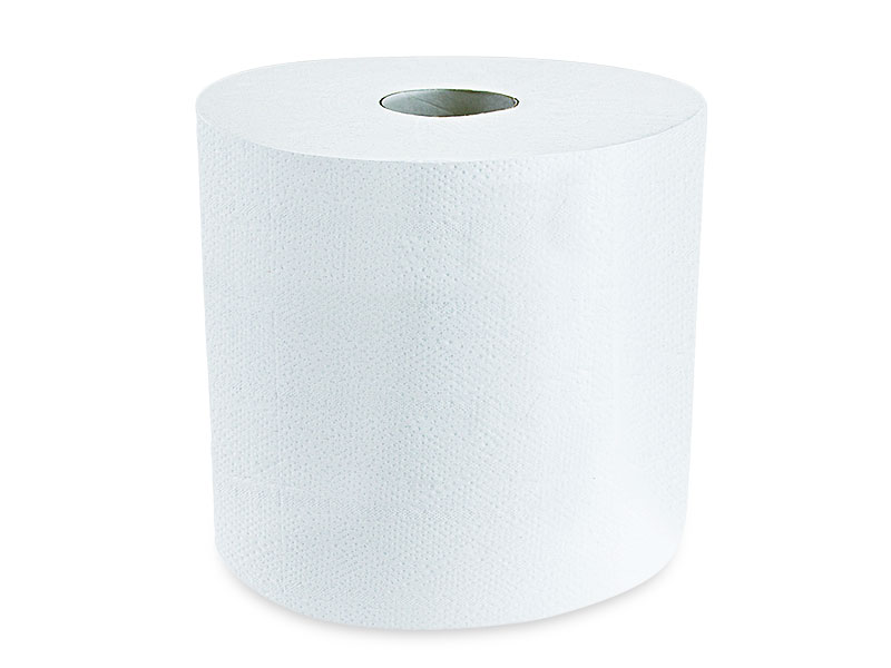 rolo de papel industrial enrolamento duas camadas 2 unidades