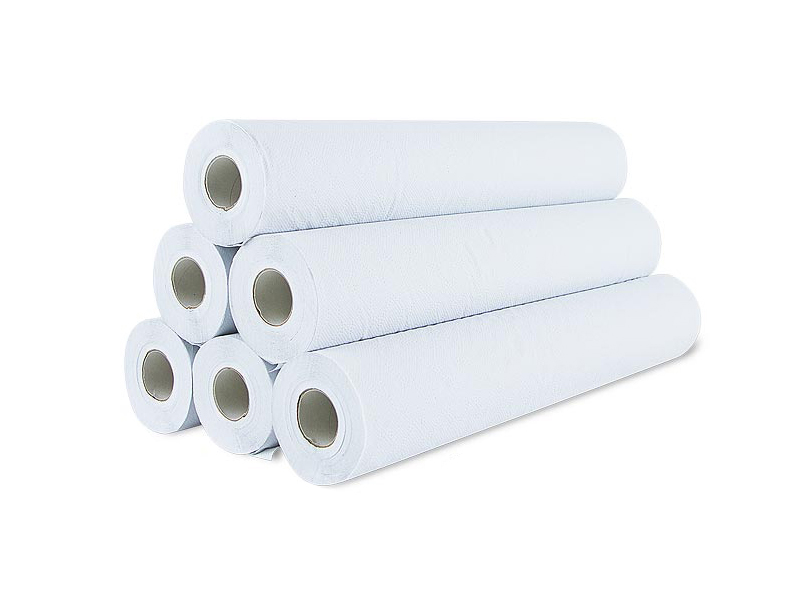 Rotolo di carta Eco per lettini  31g / m2 59 m scatola da 6