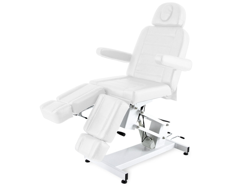 Scaun electric de 4 sectiuni cu suport brate si suport picioare independente