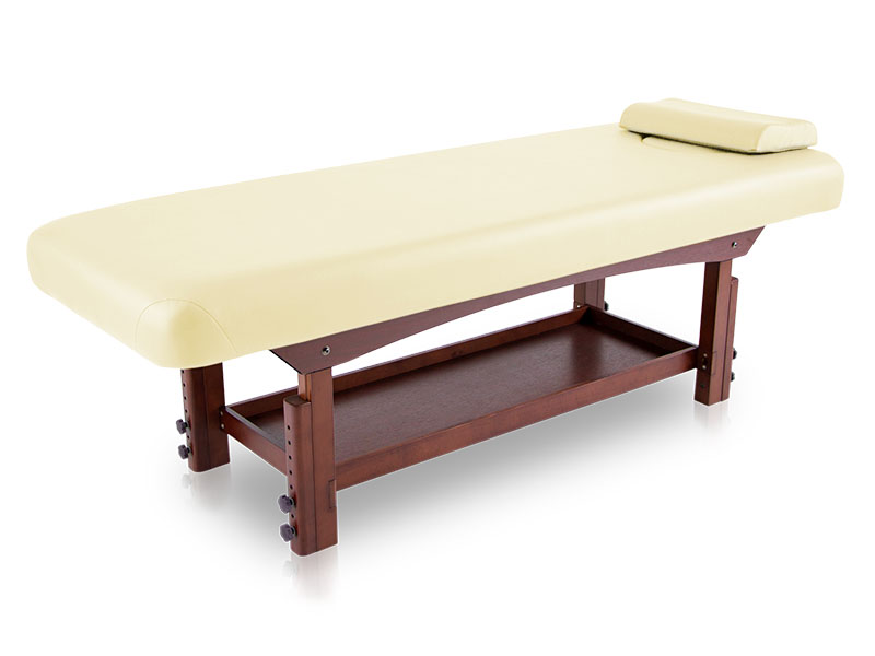 Feststehende SPA Liege Holz Gestell