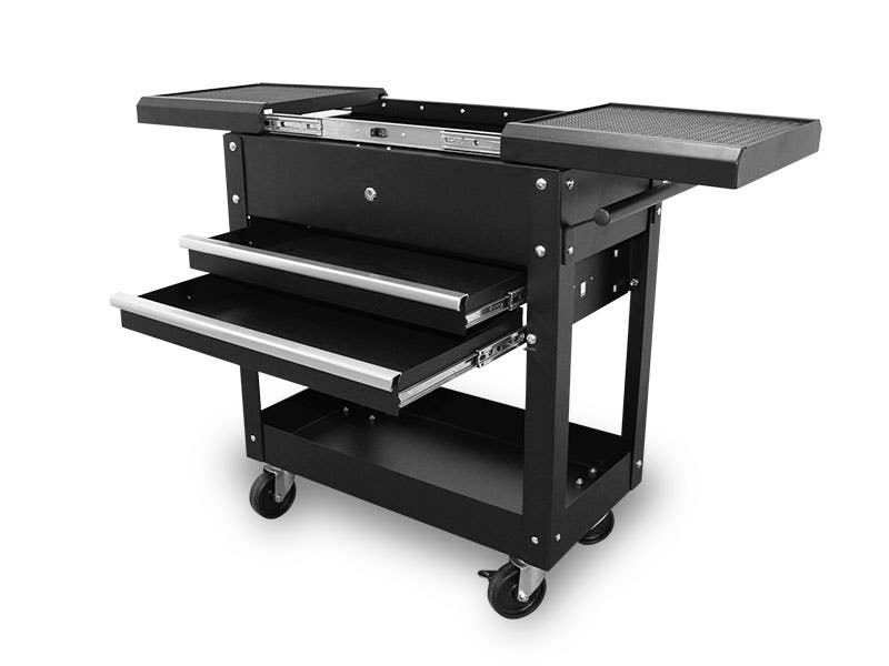 Tattooland  Professional  Workstation Pro  Matt Black  Trolleys   Carelli  Arredamento