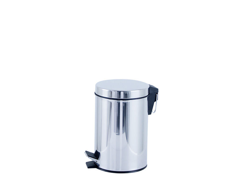 Edelstahl Mülleimer mit Pedal