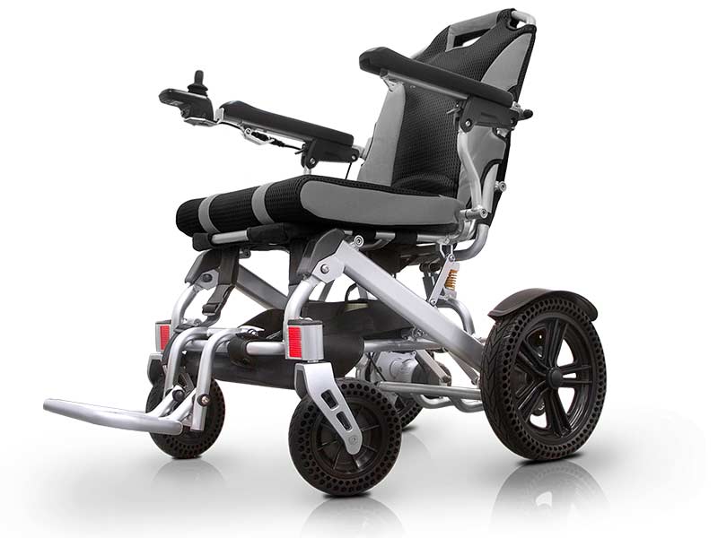 Evas Sedia A Rotelle Elettrica Mistral Pieghevole Ed Ultraleggera