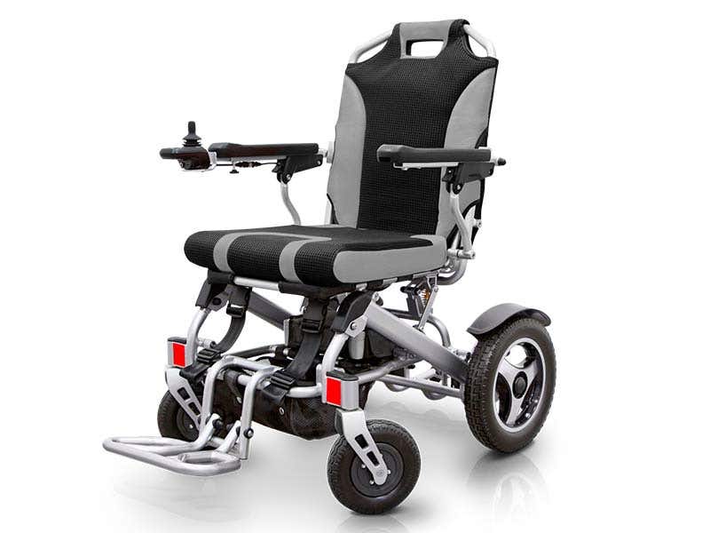 Lightweight folding power wheelchair on sale