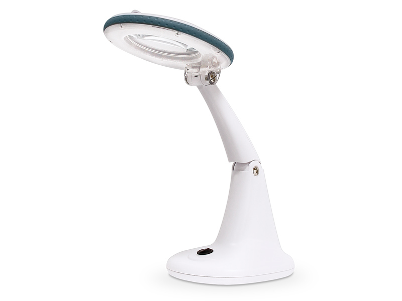 Bordslampa med förstoringsglas 3 dioptrier