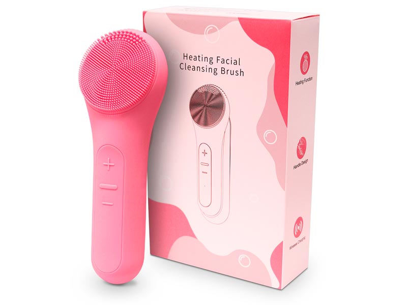 Gesichtsbürste mit Wärmefunktion