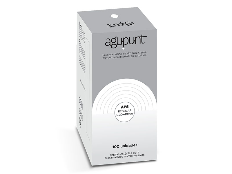 Aguja Punción seca REGULAR con guía 100 uds