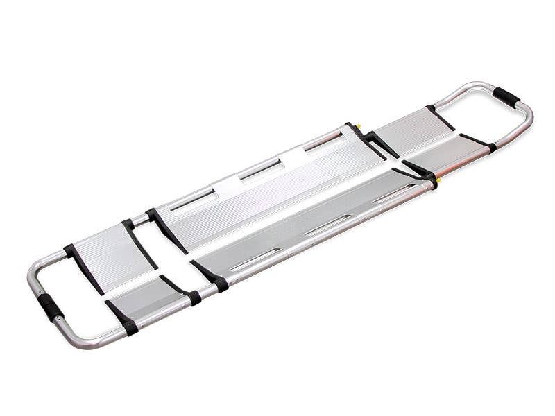 Scissor stretcher for aluminum transfer
