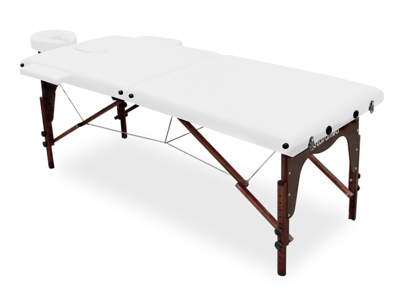 Wooden folding spa table with reiki function, 185x70 cm