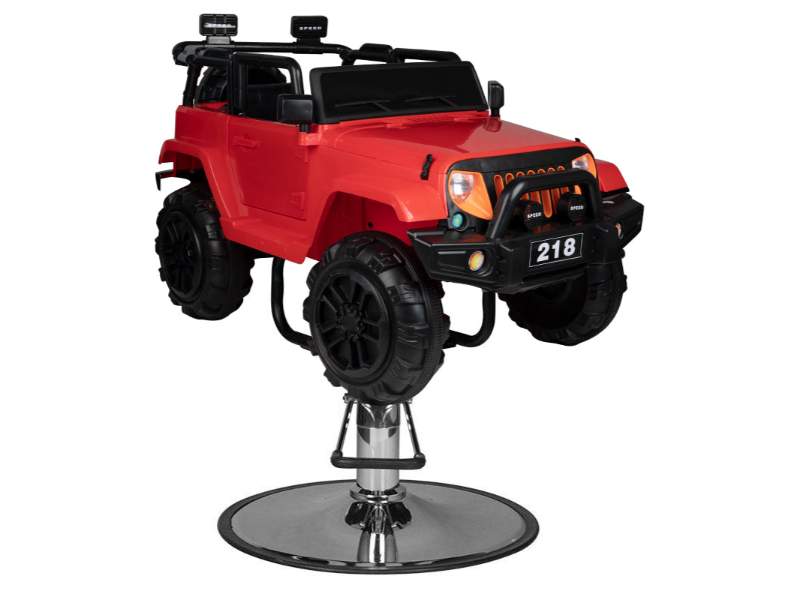 Poltrona da Barbiere Bambini SUV con Regolazione Idraulica Altezza