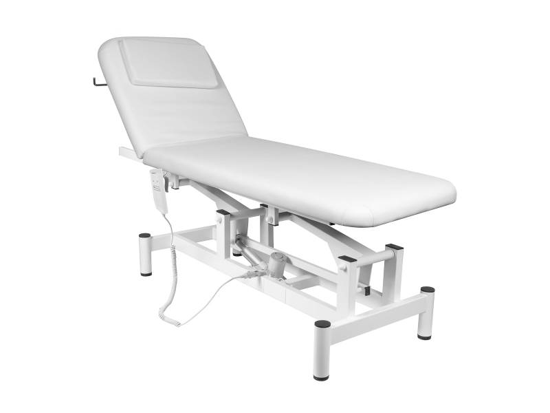 Letto massaggio elettrico con 1 motore, altezza regolabile, schienale manuale