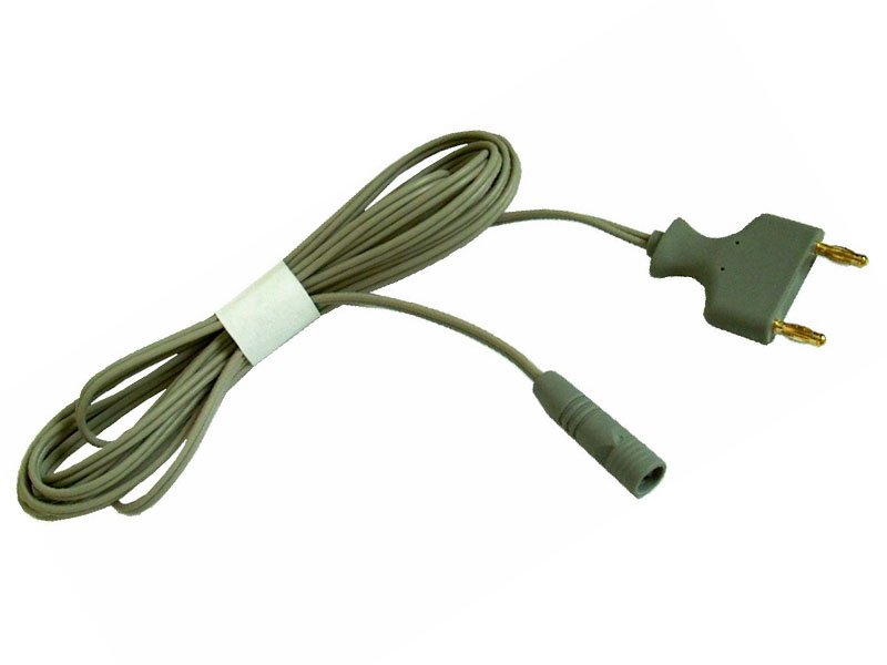 Cable de silicona para bipolar EUR de 3 m.