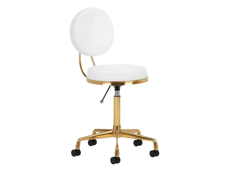 Sgabello Estetista Professionale con Schienale