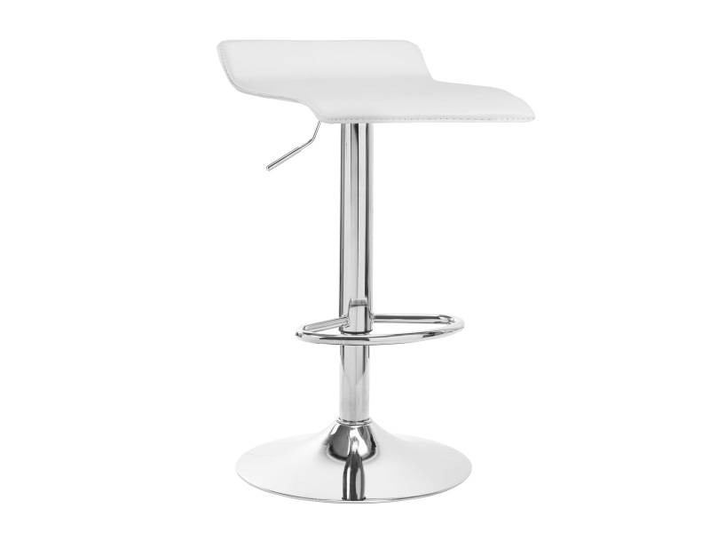 Sgabello da Bar QS-B08 Grigio con Regolazione Altezza Pneumatica