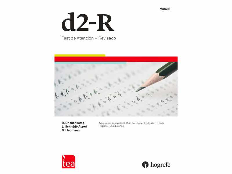 D2-R. Test de Atención Revisado (B) Evaluación de la Atención Selectiva ...