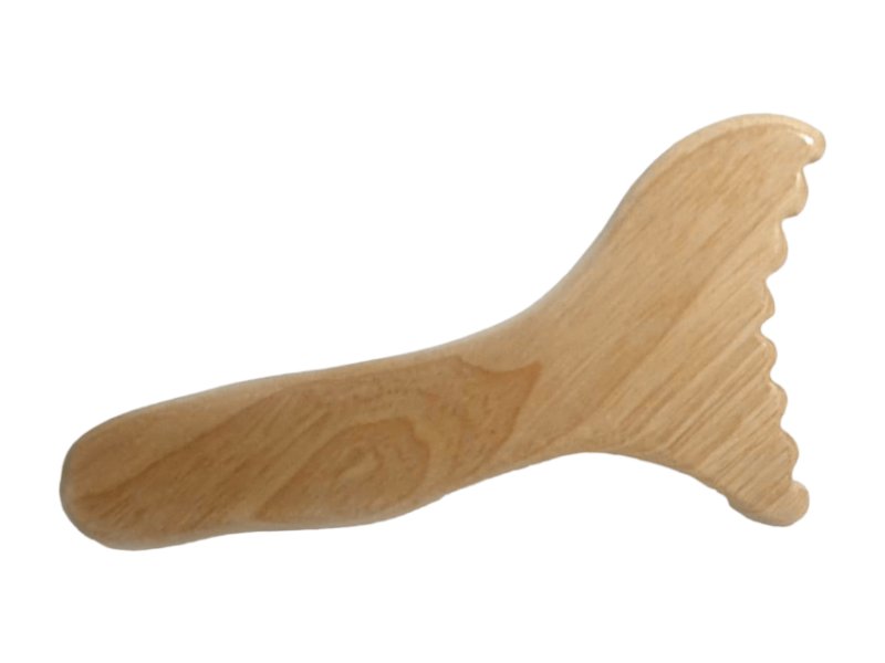 Spatule Dentelee - Frêne bois de haute qualité