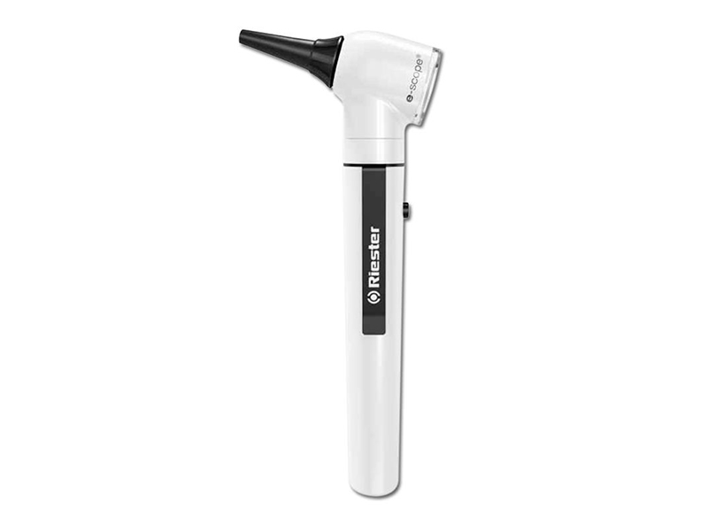 Xenon e-scope® F.O. pocket otoscope in case. XL 2.5 V in case