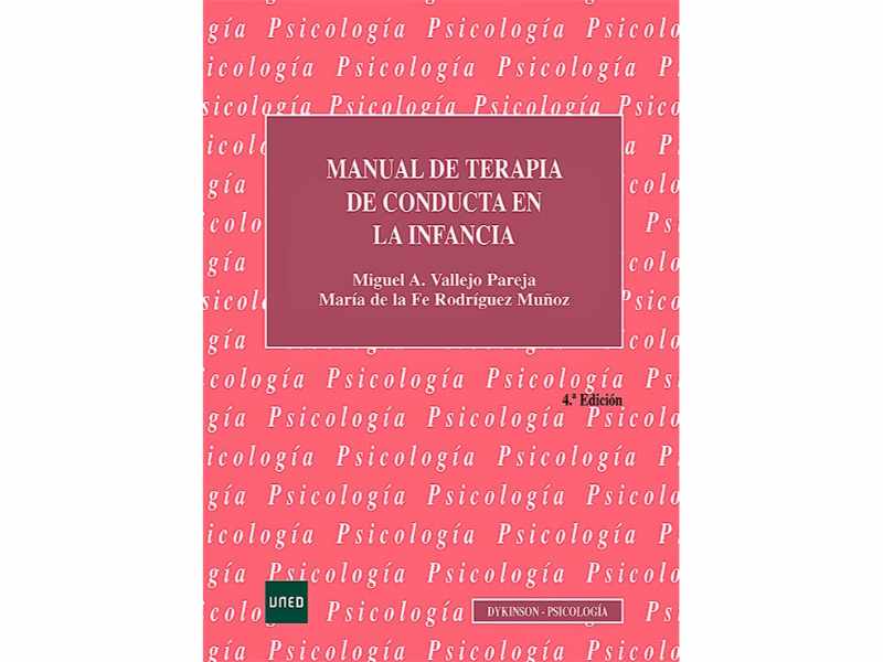 Manual de Terapia de Conducta en la Infancia