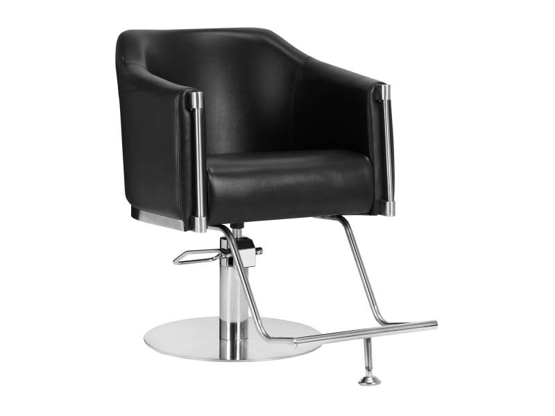 Sedia da parrucchiere Burgos Gabbiano con alzata idraulica elegante