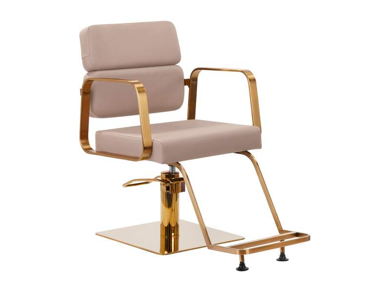 Poltrona da Parrucchiere Gabbiano Porto GM con Sollevatore Idraulico Elegante