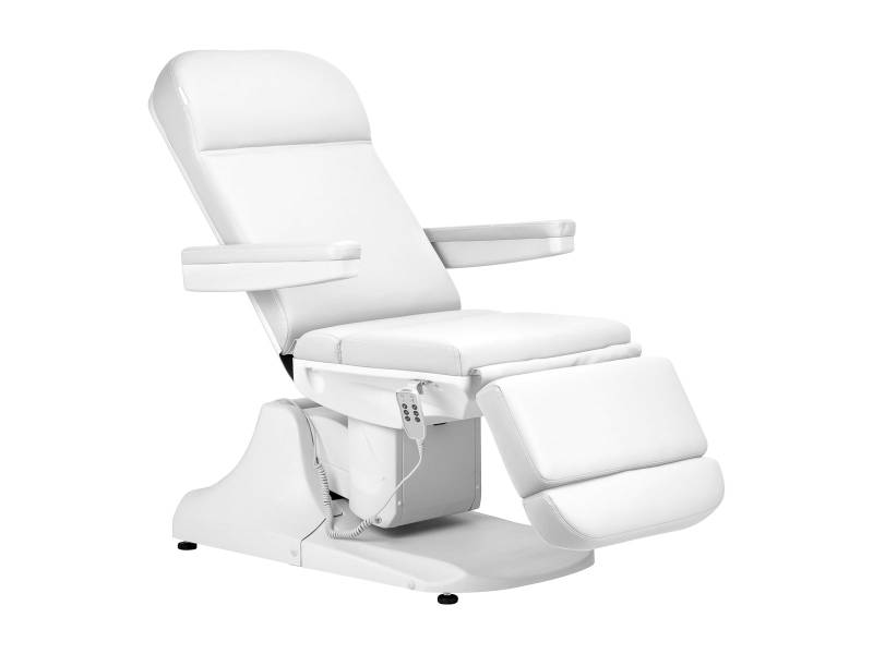 Poltrona cosmetica elettrica Azzurro 891 con telecomando e regolazione in 3 piani