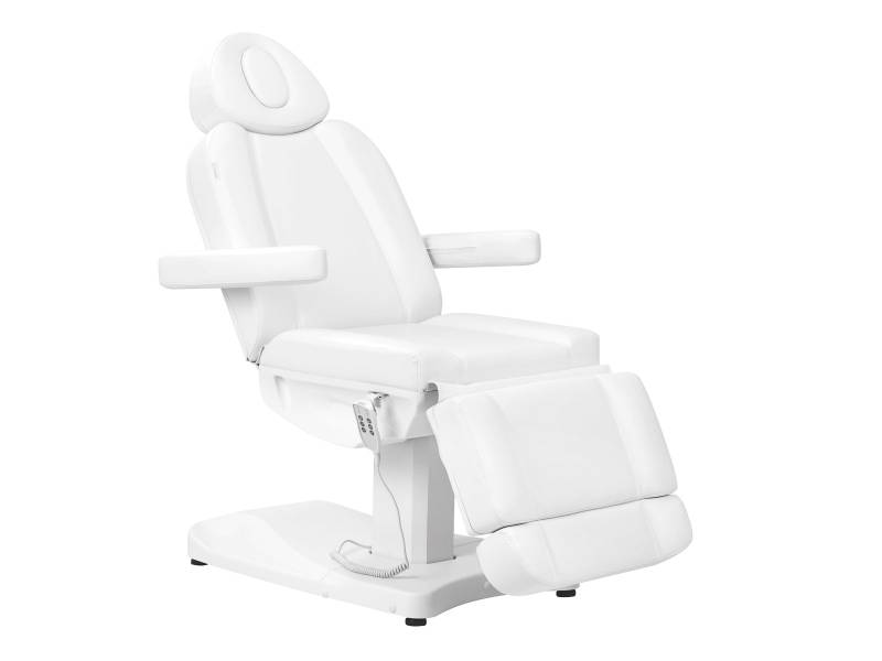 Sedia cosmetica elettrica Azzurro 803D con 3 motori e telecomando cablato