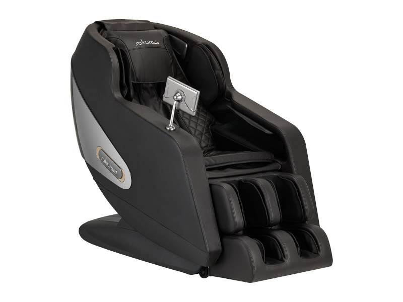 Poltrona da Massaggio Sakura Comfort Plus 806 Nero con Schermo HD