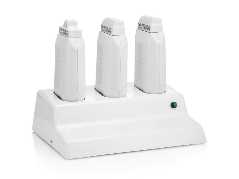 Scaldacera Professionale Trio con 3 Manipoli Rullo Cera 105 Watt