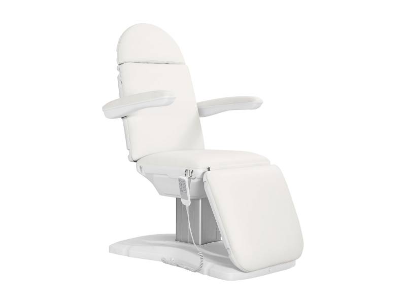 Poltrona cosmetica elettrica Sillon Eclipse 4 attuatori bianca