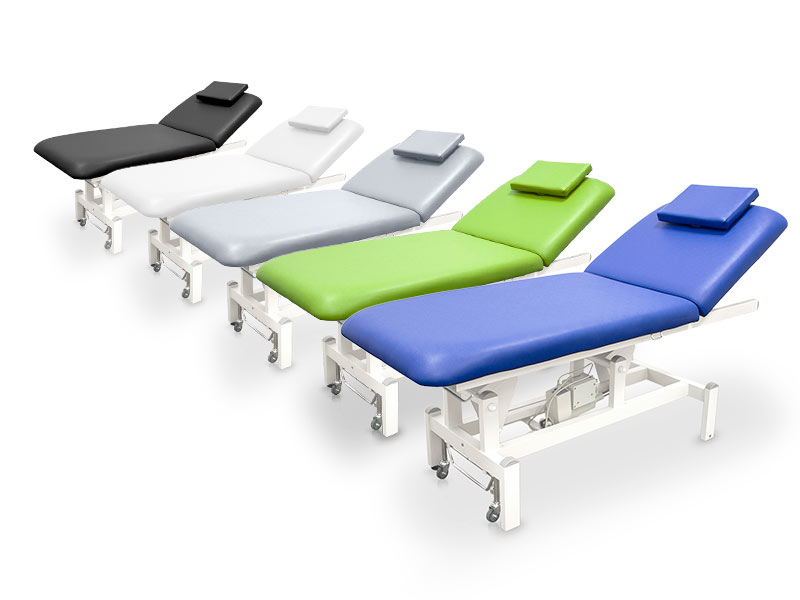 Two section electric massage table 184x70 cm / 72.4x27.6 in
