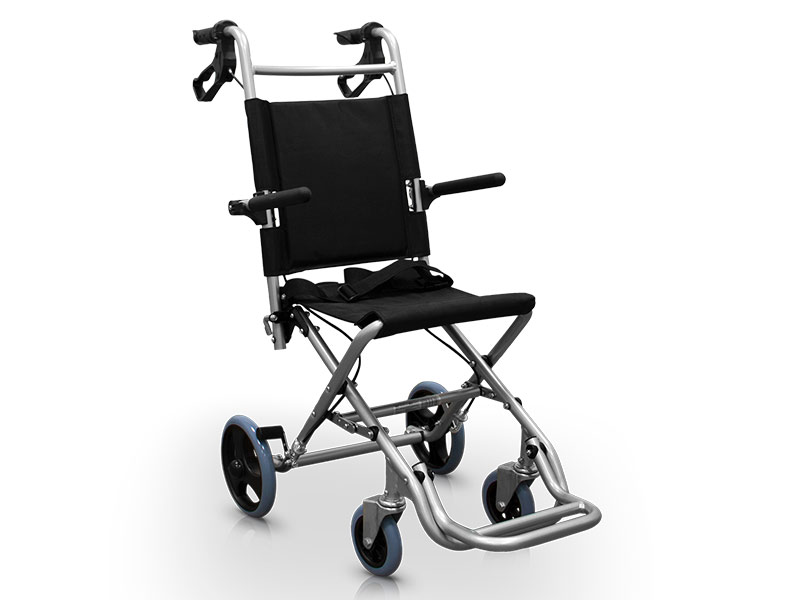 Chaise pliante en aluminium avec frein spéciale pour Domicile avec sac de transport